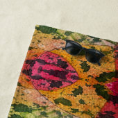 Waterverf en inkt Abstract expressionisme kunst Strandlaken (In situ)