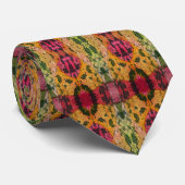 Waterverf en inkt Abstract expressionisme kunst Stropdas (Opgerold)