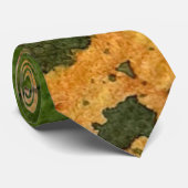 Waterverf en inkt Abstract expressionisme kunst Stropdas (Opgerold)