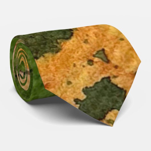 Waterverf en inkt Abstract expressionisme kunst Stropdas (Opgerold)