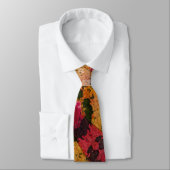 Waterverf en inkt Abstract expressionisme kunst Stropdas (Gebonden)