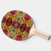 Waterverf en inkt Abstract expressionisme kunst Tafeltennisbatje (Zijkant)
