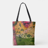 Waterverf en inkt Abstract expressionisme kunst Tote Bag (Achterkant)