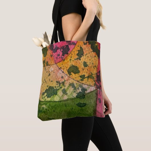 Waterverf en inkt Abstract expressionisme kunst Tote Bag (Dichtbij)
