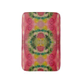 Waterverf en inkt Abstract impressionisme kunst Badmat (Voorkant Verticaal)