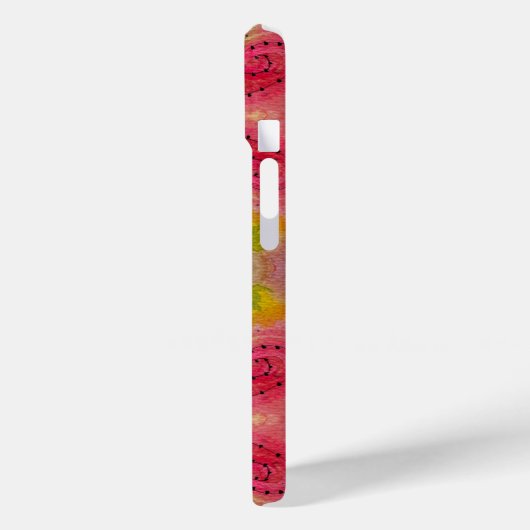 Waterverf en inkt Abstract impressionisme kunst Case-Mate iPhone Case (Achterkant / Links)
