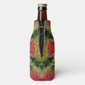 Waterverf en inkt Abstract impressionisme kunst Flesjeskoeler (Fles Achterkant)