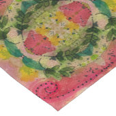 Waterverf en inkt Abstract impressionisme kunst Korte Tafelloper (Hoek)