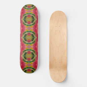 Waterverf en inkt Abstract impressionisme kunst Persoonlijk Skateboard