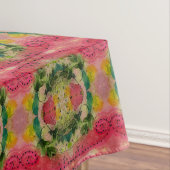 Waterverf en inkt Abstract impressionisme kunst Tafelkleed (Voorbeeld)