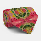 Waterverf en inkt Abstract impressionisme Stropdas (Opgerold)