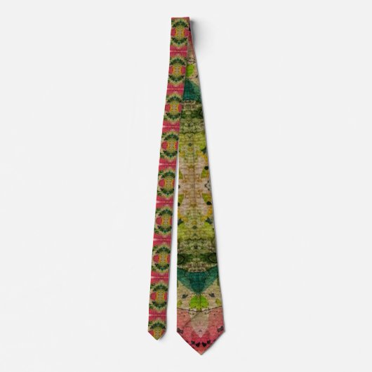 Waterverf en inkt Abstract impressionisme Stropdas (Achterkant)