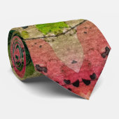 Waterverf en inkt Abstract impressionisme Stropdas (Opgerold)