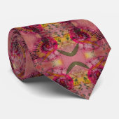 Waterverf en inkt Abstract mooi schilderij Stropdas (Opgerold)