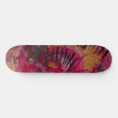 Waterverf en inkt Abstract mooie schilderkunst Persoonlijk Skateboard (Horizontaal)