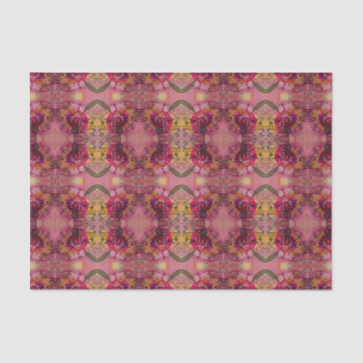 Waterverf en inkt Abstract mooie schilderkunst Tissuepapier (Voorkant)