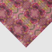 Waterverf en inkt Abstract mooie schilderkunst Tissuepapier (Detail)