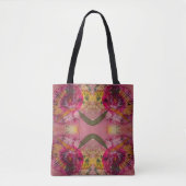 Waterverf en inkt Abstract mooie schilderkunst Tote Bag (Voorkant)
