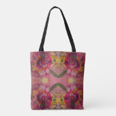 Waterverf en inkt Abstract mooie schilderkunst Tote Bag (Achterkant)