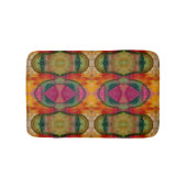 Waterverf en inkt Abstracte expressionistische kun Badmat (Voorkant)