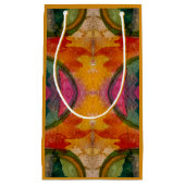 Waterverf en inkt Abstracte expressionistische kun Klein Cadeauzakje (Voorkant)