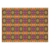 Waterverf en inkt Abstracte expressionistische kun Tafelkleed (Voorkant (Horizontaal))