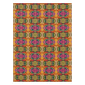 Waterverf en inkt Abstracte expressionistische kun Tafelkleed (Voorkant)