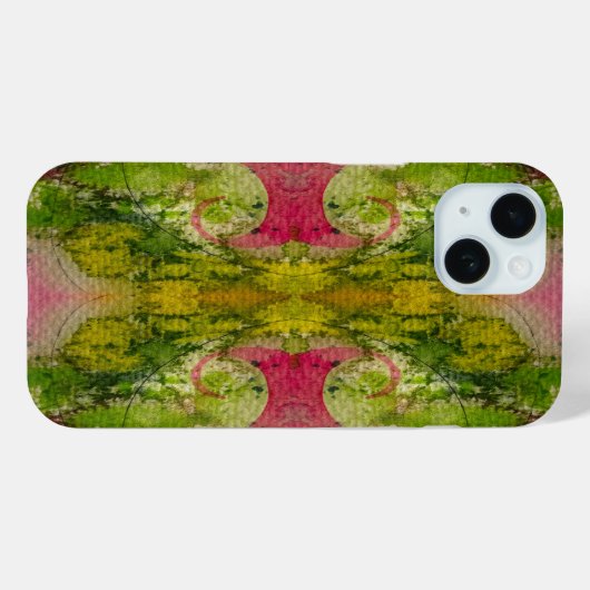 Waterverf en inkt Abstracte impressionistische kun Case-Mate iPhone Case (Achterkant (horizontaal))