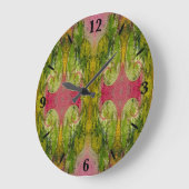 Waterverf en inkt Abstracte impressionistische kun Grote Klok (Hoek)