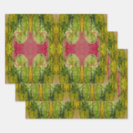 Waterverf en inkt Abstracte impressionistische kun Inpakpapier Vel