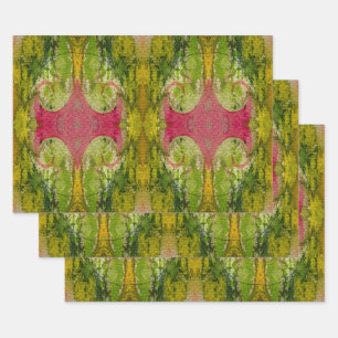 Waterverf en inkt Abstracte impressionistische kun Inpakpapier Vel