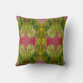 Waterverf en inkt Abstracte impressionistische kun Kussen