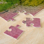 Waterverf en inkt Abstracte impressionistische kun Legpuzzel (Zijkant)