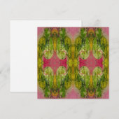 Waterverf en inkt Abstracte impressionistische kun Notitiekaartje (Voorkant / Achterkant)