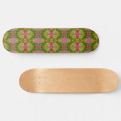 Waterverf en inkt Abstracte impressionistische kun Persoonlijk Skateboard (Horizontaal)