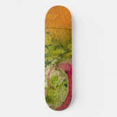 Waterverf en inkt Abstracte impressionistische kun Persoonlijk Skateboard (Voorkant)