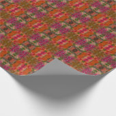 Waterverf en inkt Abstracte  schilderkunst Cadeaupapier (Hoek)