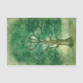 Waterverf- en inkt-eiken tissuepapier (Voorkant)