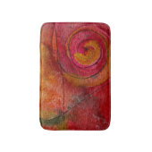 Waterverf en inkt  Patroonkunst Abstract Badmat (Voorkant Verticaal)