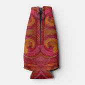 Waterverf en inkt  Patroonkunst Abstract Flesjeskoeler (Achterkant)