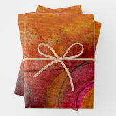 Waterverf en inkt  Patroonkunst Abstract Inpakpapier Vel (In situ)