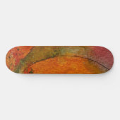 Waterverf en inkt  Patroonkunst Abstract Persoonlijk Skateboard (Horizontaal)