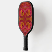 Waterverf en inkt  Patroonkunst Abstract Pickleball Paddle (Links)