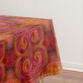 Waterverf en inkt  Patroonkunst Abstract Tafelkleed (Voorbeeld)