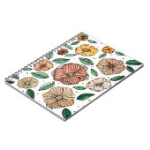 Waterverf- en inktbloemen - palet notitieboek (Linkerzijde)