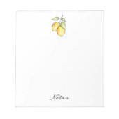 Waterverf- en inktlemmetjes notitieblok (Voorkant)