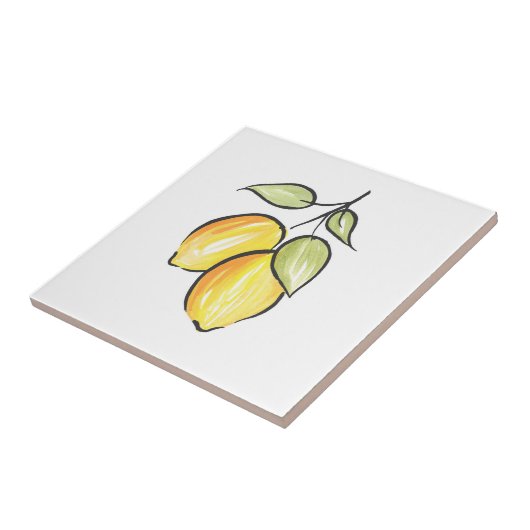 Waterverf- en inktlemmetjes tegeltje (Zijkant)