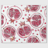 Waterverf- en inktpatroon in poedervorm cadeaupapier (Vlak)