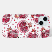 Waterverf- en inktpatroon in poedervorm Case-Mate iPhone case (Achterkant (horizontaal))
