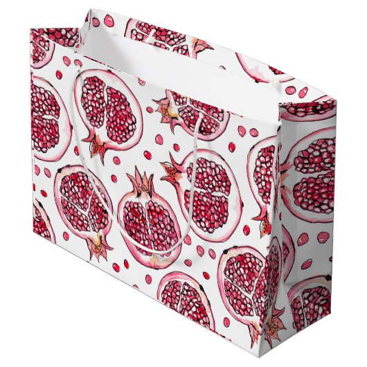 Waterverf- en inktpatroon in poedervorm groot cadeauzakje (Achterkant Gekanteld)